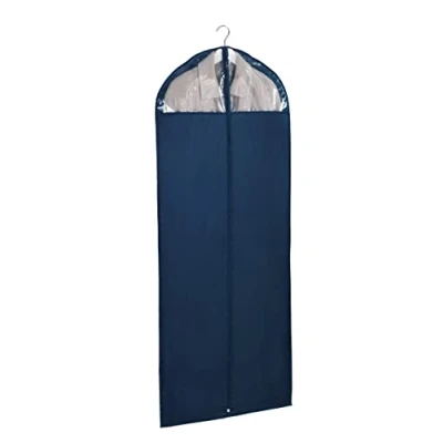Afbeelding van WENKO Kledingtas Business 150 x 60 cm kledinghoes, veilige bescherming, opslag voor pakken en jurken, polyester, cm, donkerblauw