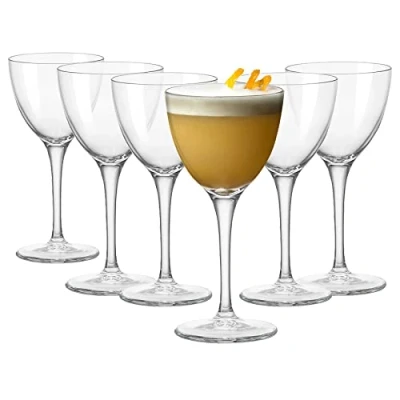 Afbeelding van Bormioli Rocco 91281 Novecento Nick&amp;Nora Set van 6 glazen, glas, cl15.5