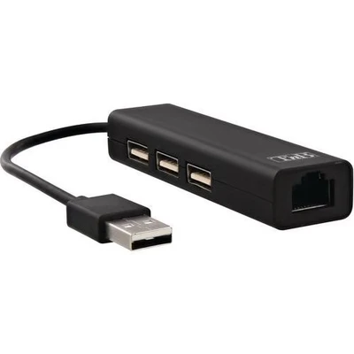 Afbeelding van Tnb USB A op 3 x en RJ45 T&#039;nB, zwart