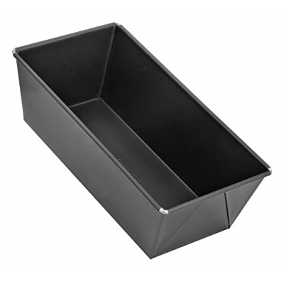 Afbeelding van Zenker Broodbakvorm 30 cm PURE, cakevorm met anti aanbaklaag, hoogwaardige bakvorm (kleur: zwart), hoeveelheid: 1 stuk