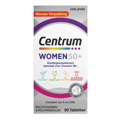 Afbeelding van Centrum Woman 50+ Multivitaminen 90 Tabletten