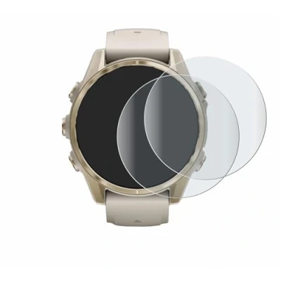 Afbeelding van BROTECT Screenprotector voor Garmin Fenix 8 (43 mm) Folie Beschermfolie matte volledig dekking (2 Stuks)