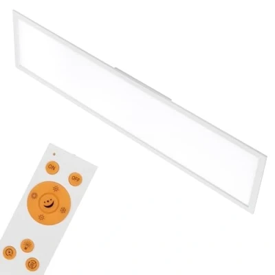 Afbeelding van Briloner Leuchten PIATTO Plafondlamp met afstandsbediening Dimbaar warm tot koud Wit licht