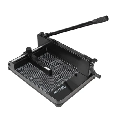 Afbeelding van Snyderline® PROFI Stapelsnijmachine A4 tot 400 vel, CE, papiersnijmachine + hefboomsnijder
