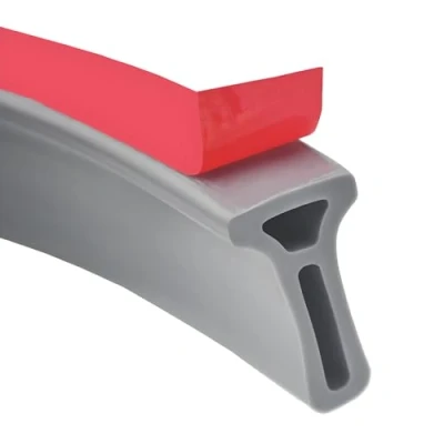 Afbeelding van AGSYFFD Douchewaterbarrière, siliconen afdichtingsstrip voor natte kamer,badkamervloer, douchedrempel, douchebarrière en retentiesysteem, opvouwbare flexibele waterdichte tape