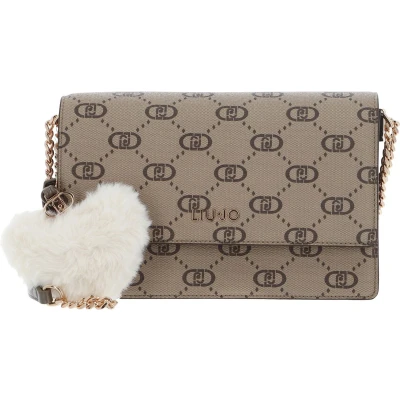 Afbeelding van LIU JO WITH LOGO AND Charm Schoudertas, Dames, Maat: One Size, 61406