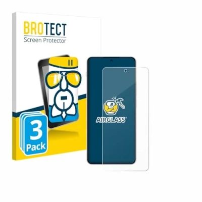 Afbeelding van BROTECT Glas Screen Protector voor OnePlus Nord 4 (3 Stuks) Schermbeschermer [9H Hardheid, Beschermglas Folie niet Gehard Glas]