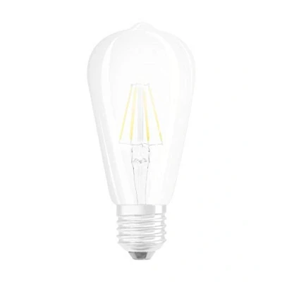 Afbeelding van OSRAM 4058075434424 LED lamp Energielabel E (A G) E27 Peer 4 W = 40 Warmwit (Ø x l) 64 mm 143 1 stuk(s)