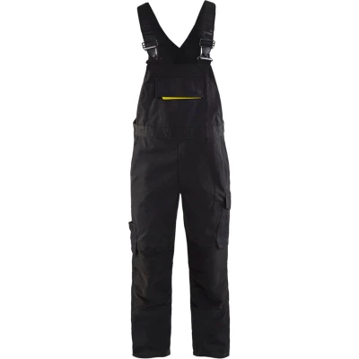 Afbeelding van Blaklader Bretelbroek met stretch 2695 1330 Zwart/High Vis Geel C146
