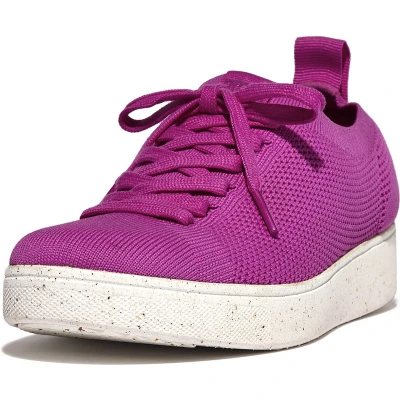 Afbeelding van FitFlop Rally E01 Sneaker Knit PAARS Maat 37