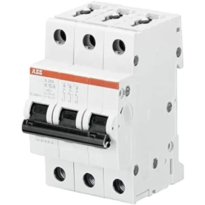 Afbeelding van ABB S203 K25 INSTAUTOMAAT 3P 25A K KAR