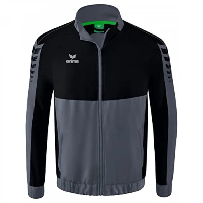 Afbeelding van Six Wings presentatiejack slate grey/zwart / M