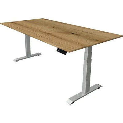 Afbeelding van Kerkmann Zit sta bureau Move 4 eiken 200x100cm elektrisch