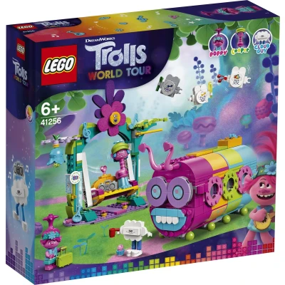 Afbeelding van LEGO Trolls Regenboogrupsbus 41256