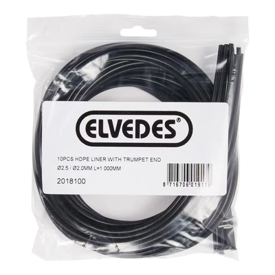 Afbeelding van Elvedes Liner met trompetje 2,5/2mm 1000mm(10)HDPE 2018100