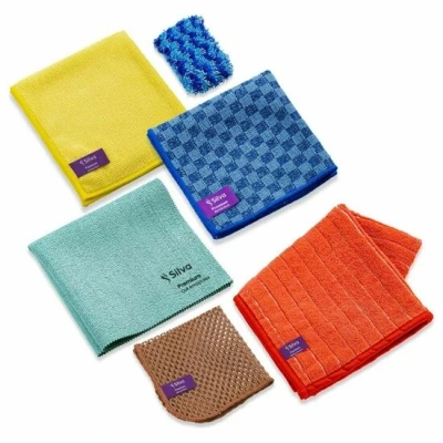 Afbeelding van Silva Premium Microvezel Keukenhanddoekenset 6 Stuks