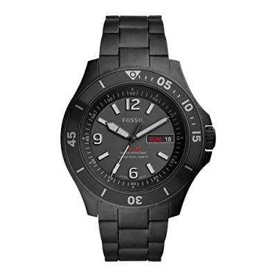 Afbeelding van Fossil FS5688 FB 02 horloge herenhorloge Zwart