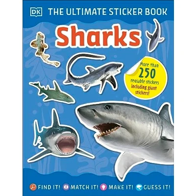 Afbeelding van Ultimate Sticker Book Sharks
