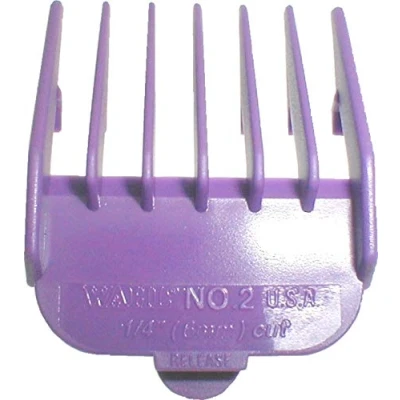 Afbeelding van Wahl Opzetkam Type 1 Plastic Gekleurd Nr. 2 6 mm