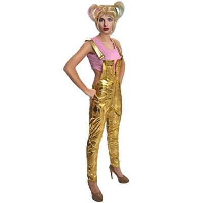 Afbeelding van Ciao S.r.l Verkleedpak Harley Quinn Dames Goud 2 delig Maat S