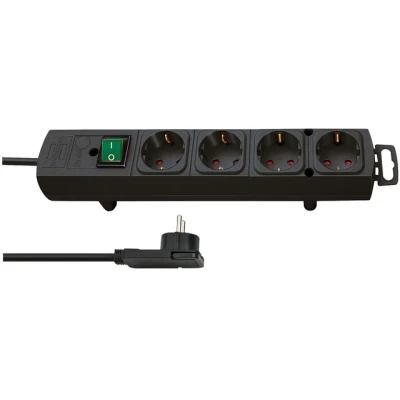 Afbeelding van Comfort Line Plus Stekkerdoos, 4 voudig met platte stekker 2m1