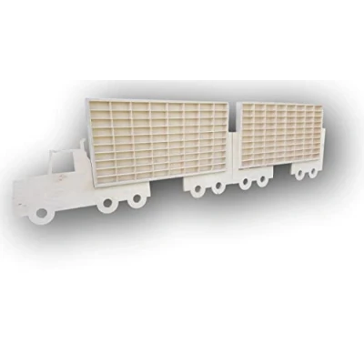 Afbeelding van Dekoralove Compatible / vervanging voor auto&#039;s Hot Wheels rek vitrine luciferbox 160 speelgoedautocollectie ..