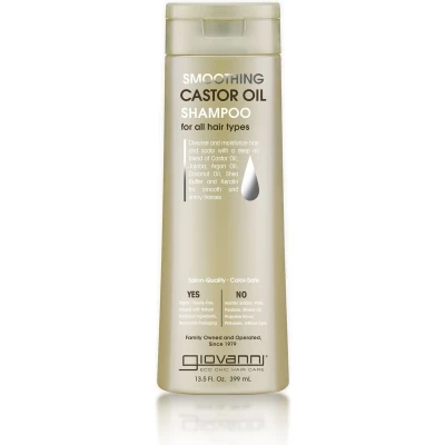 Afbeelding van Giovanni Cosmetics Smoothing Castor Oil Shampoo 399 ml