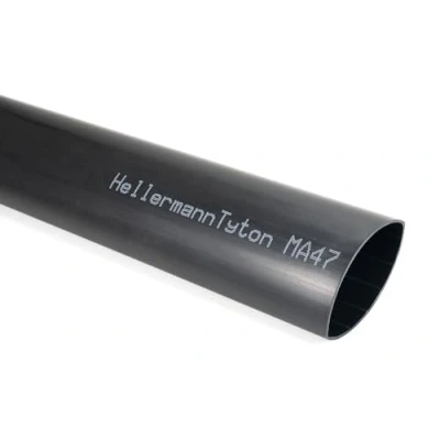 Afbeelding van HellermannTyton 323 20630 Krimpkous met lijm Zwart 63 mm 19 Krimpverhouding:4:1 1 m