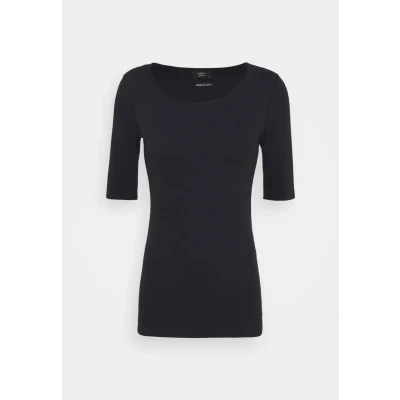 Afbeelding van Marc Cain Tshirt print, Dames, Maat: 34, Dark blue