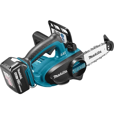 Afbeelding van Makita DUC122RTE 18V Li Ion accu kettingzaag set (2x 5.0Ah accu) in koffer 115mm