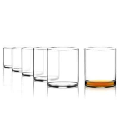 Afbeelding van Stölzle Lausitz Whiskyglazen, set van 6 stuks, modern whiskyglas, 310 ml, elegante whiskyglazenset hoogwaardig kristalglas, vaatwasmachinebestendig