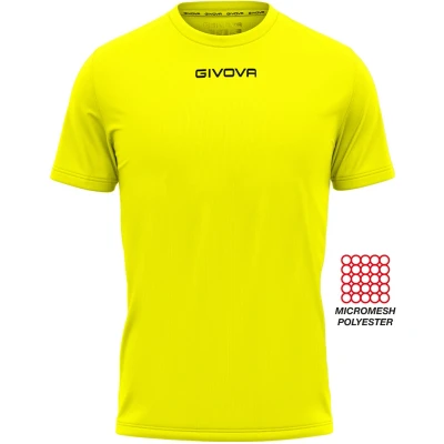 Afbeelding van Givova MAC01 T shirt voor volwassenen, uniseks, lichtgrijs, 2XS