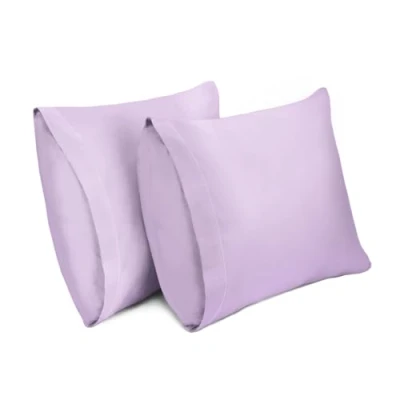 Afbeelding van Lirex 2 Pack Kussenslopen, 100% Katoen Ademende Kussensloop Pillow Cover, 60 x cm, Purper