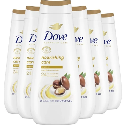 Afbeelding van Dove Advanced Care Verzorgende Douchegel Nourishing 24 uur lang effectieve hydratatie 6 x 400 ml
