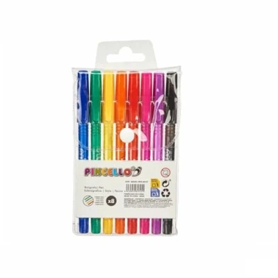 Afbeelding van Set Balpennen Multicolour (12 Stuks)