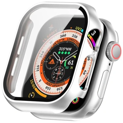 Afbeelding van Apple Watch Hard Case Waterproof Zilver Geschikt voor 46mm