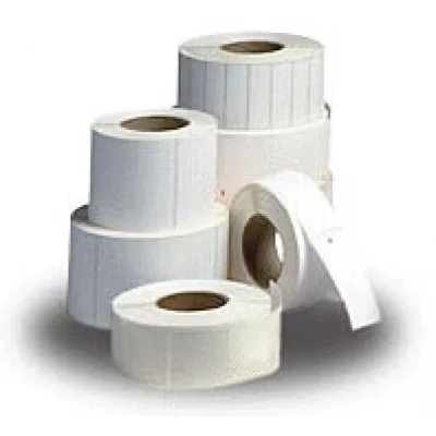 Afbeelding van Zebra 3007207 Etiket Zwart op wit (25 mm x 76 mm) 12 rollen