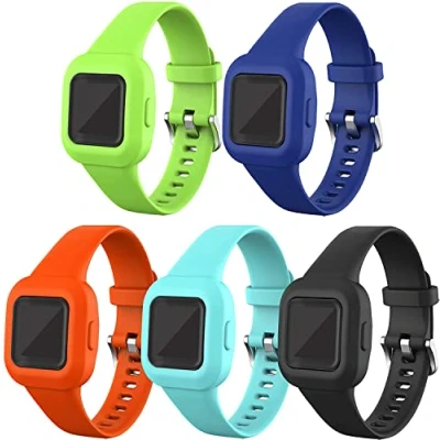 Afbeelding van Tyogeephy bandjes compatibel met Garmin vivofit jr 3 band vervanging siliconen polsband waterbestendige voor jr. Fitness Tracker kinderen
