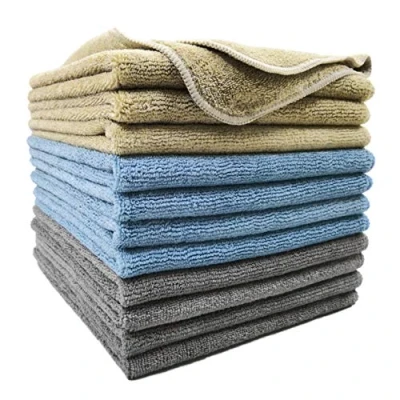 Afbeelding van Polyte Professionele microvezel schoonmaakdoeken 12 pack 35,6 x cm