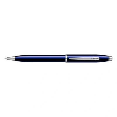 Afbeelding van Cross Century II Blue Lacquer Balpen met Chrome Pointaa