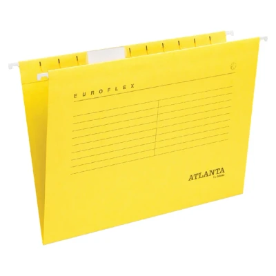Afbeelding van Jalema 2652742400 Euroflex hangmap, A4, geel, 25 stuks