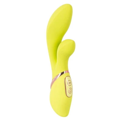Afbeelding van Elegante Vibrator met Clitoris Stimulatie Lime