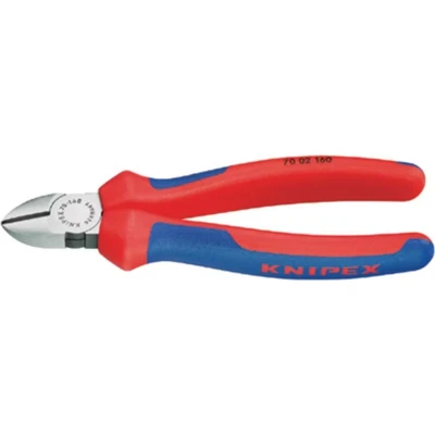Afbeelding van Knipex 70 02 180 zijsnijtang gepolijst/comfort mm