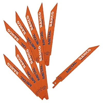 Afbeelding van Bahco Reciprozaagblad Sandflex® bimetaal voor fijn metaal 24 TPI 100 mm 10 delig industrieverpakking 3940 ST 10P