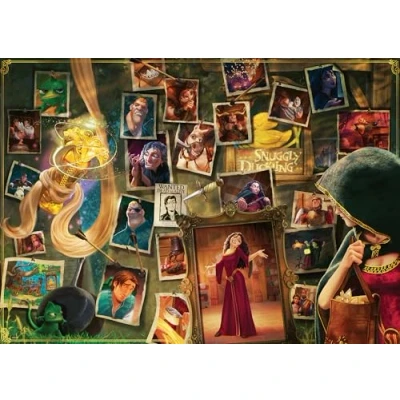 Afbeelding van Ravensburger Puzzle 2D 1000 elementów: Villainous. Matka Gertruda, Nowy design