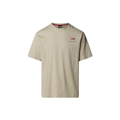 Afbeelding van The North Face M Coordinates Relaxed SS Tshirt print, Heren, Maat: Medium, Clay grey