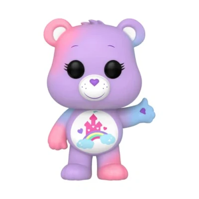 Afbeelding van Funko Pop! Animation: Care Bears 40th Anniversary a Lot Bear (kans op speciale Flocked Translucent Glitter editie)