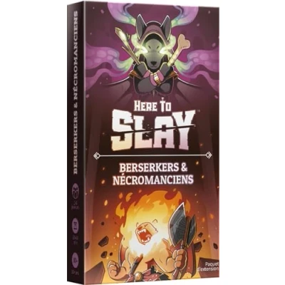 Afbeelding van Asmodee TeeTurtle Here To Slay Uitbreiding: Berserkers en Necromancers Bordspellen Kaartspellen Volwassenen kinderen vanaf 10 jaar 2 tot 6 spelers Franse versie