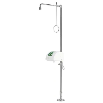 Afbeelding van Nood /oogdouche Bekken M. Deksel Schroefdraad 1 1/4 Binnen Messing