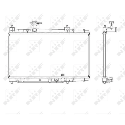 Afbeelding van Radiateur NRF 53448